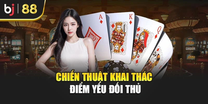 Chiến thuật khai thác điểm yếu đối thủ
